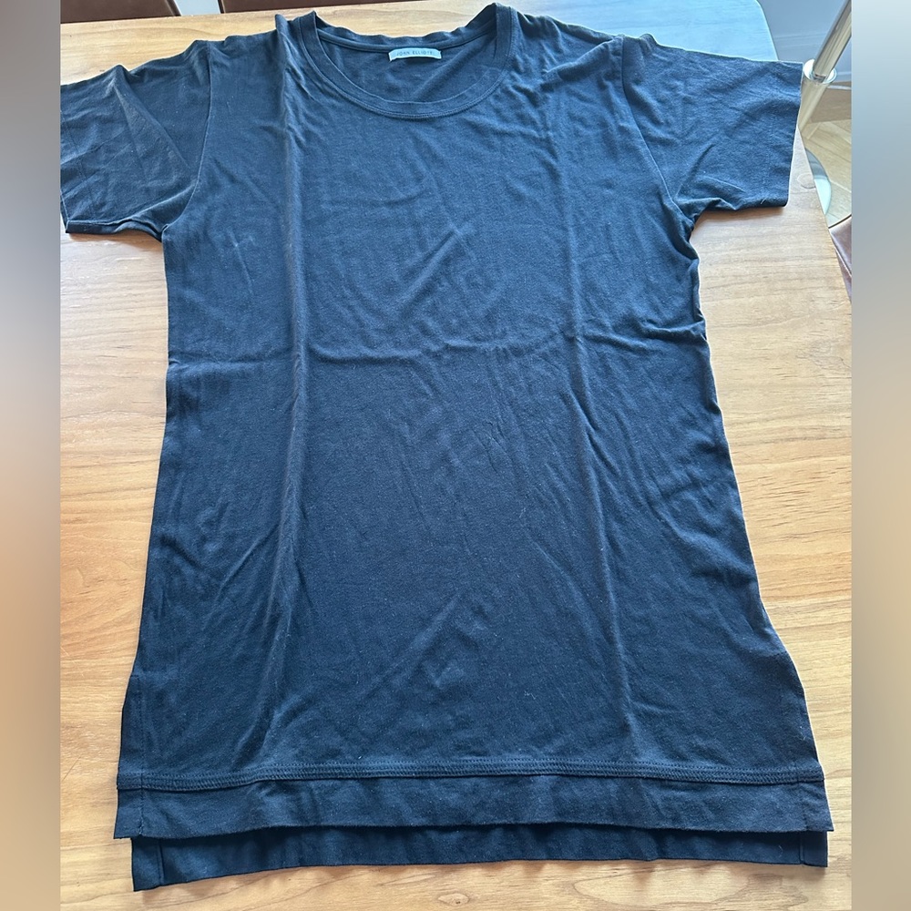 John Elliot black mens long shirt size 3 / Large